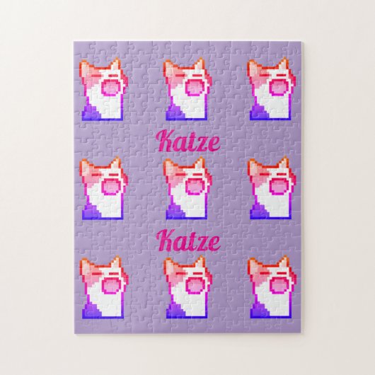 Katze Puzzle (Vertikal)