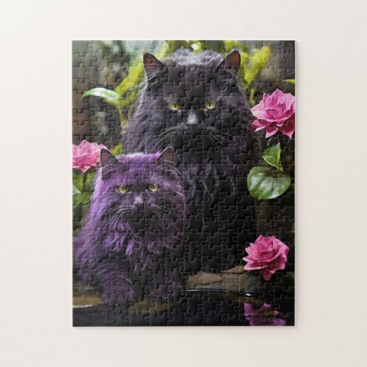 Katze Puzzle (Vertikal)