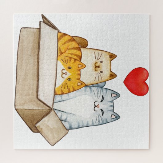 Katze Puzzle (Horizontal)