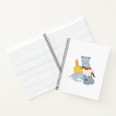 Katze Pyramid - Gruppe der Katzen Notizblock (Innenseite)