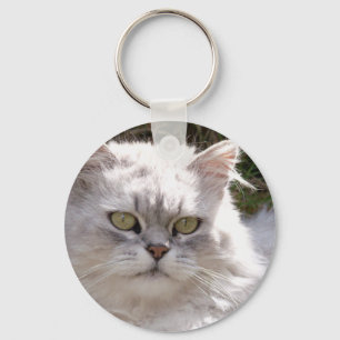 Katze (Ragamuffin) Schlüsselanhänger