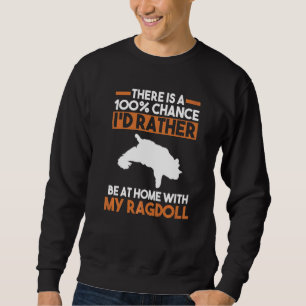 Katze Ragdoll 1 Sweatshirt