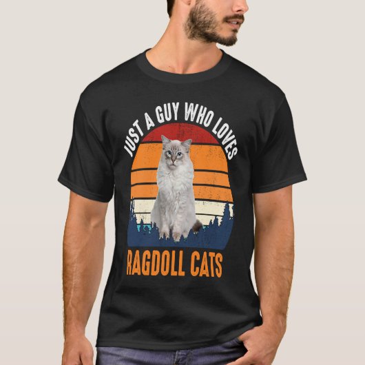 KATZE RAGDOLL KATZE T-Shirt (Vorderseite)