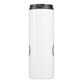 Katze Ramen Kawaii Design Thermosbecher (Rückseite)