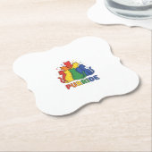 Katze Regenbogen Vintage Vektor Design_1 Untersetzer (angewinkelt)