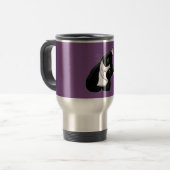 Katze Reisebecher (Vorderseite Links)