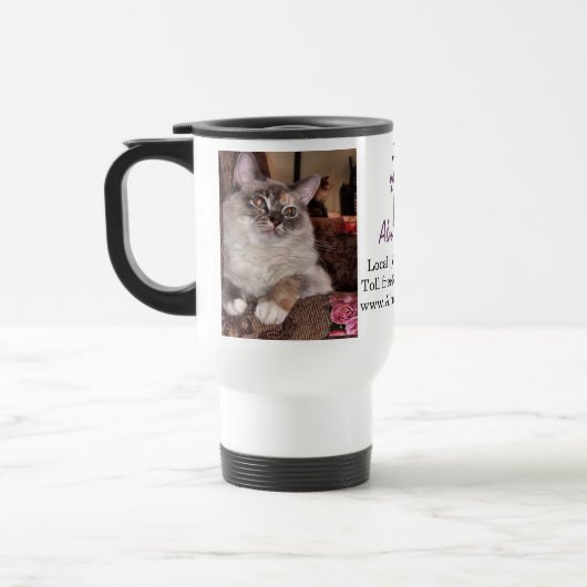 Katze Reisebecher (Links)