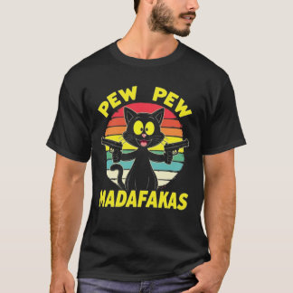 Katze Retro T-Shirt