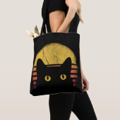 Katze Retro Vintage Tasche (Von Nahem)