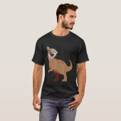 Katze Rex Dino 5 T-Shirt (Vorne ganz)