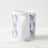 Katze Riesen Kaffeetasse Jumbo-Tasse (Rückseite)