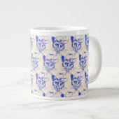 Katze Riesen Kaffeetasse Jumbo-Tasse (Vorderseite Rechts)