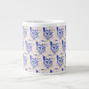 Katze Riesen Kaffeetasse Jumbo-Tasse