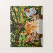 Katze ruiniert Heiratsantrag Puzzle (Vertikal)