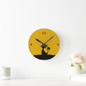 Katze Runde Wanduhr (Zuhause)