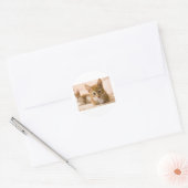 Katze Runder Aufkleber (Umschlag)