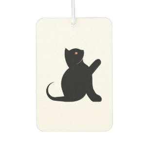 Katze sagt Hallo Autolufterfrischer
