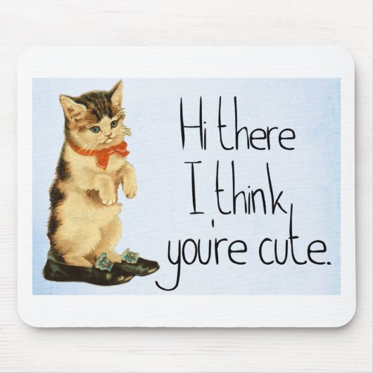 Katze Sagt Mousepad (Vorne)
