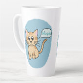 Katze sagt NOPE Milchtasse (Linke Ecke)