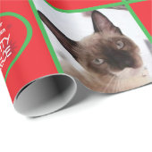 Katze Sankt kratzt Packpapier (Rolleneckpunkt)