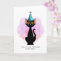 Katze | Sarcastic Party Hat Cat | Ohren | Funny Ca