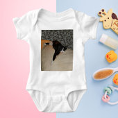 Katze Schlafen auf Couch Säugling Strampler