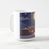 Katze schlafend kaffeetasse (Vorderseite Links)