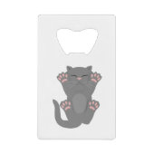 Katze schläft geldbeutel flaschenöffner (Vorderseite)