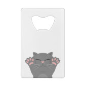 Katze schläft geldbeutel flaschenöffner (Rückseite)