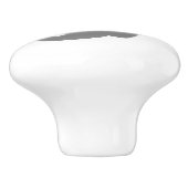 Katze schläft keramikknauf (Seitenansicht)