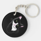 Katze Schlüsselanhänger (Rückseite)