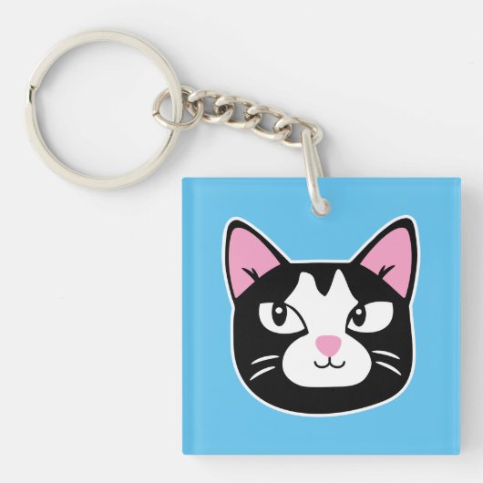 Katze Schlüsselanhänger (Vorderseite)