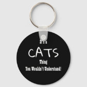 Katze Schlüsselanhänger (Vorderseite)