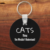 Katze Schlüsselanhänger (Vorderseite)