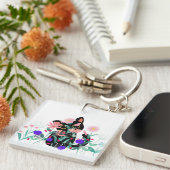 Katze Schlüsselanhänger (Vorderseite rechts)