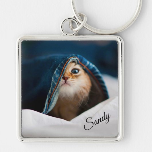 Katze Schlüsselanhänger (Vorne)