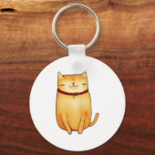 Katze Schlüsselanhänger (Vorderseite)