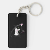 Katze Schlüsselanhänger (Rückseite)