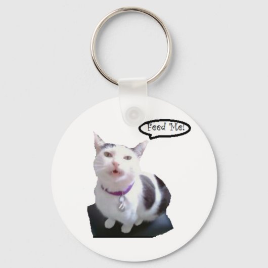 Katze Schlüsselanhänger (Vorderseite)