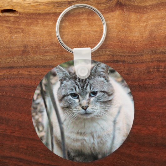 Katze Schlüsselanhänger (Vorderseite)