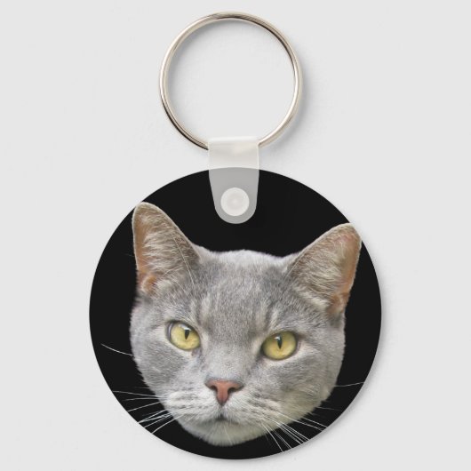 Katze Schlüsselanhänger (Vorderseite)
