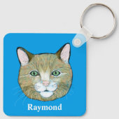 Katze Schlüsselanhänger (Rückseite)