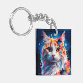 Katze Schlüsselanhänger (Vorderseite links)