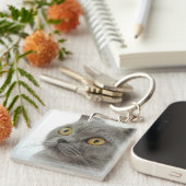 Katze Schlüsselanhänger (Vorderseite rechts)