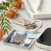 Katze Schlüsselanhänger (Vorderseite rechts)