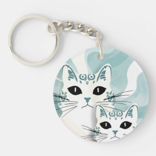 katze, schlüsselanhänger