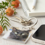 Katze Schlüsselanhänger (Vorderseite rechts)