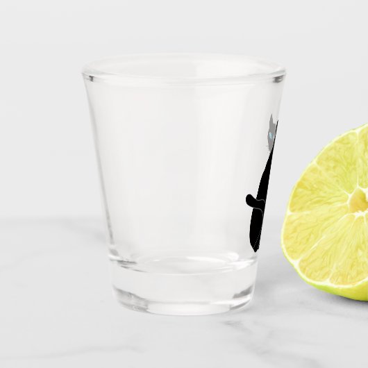Katze Schnapsglas (Links)
