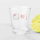 Katze Schnapsglas (Rückseite)
