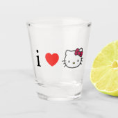 Katze Schnapsglas (Vorderseite)
